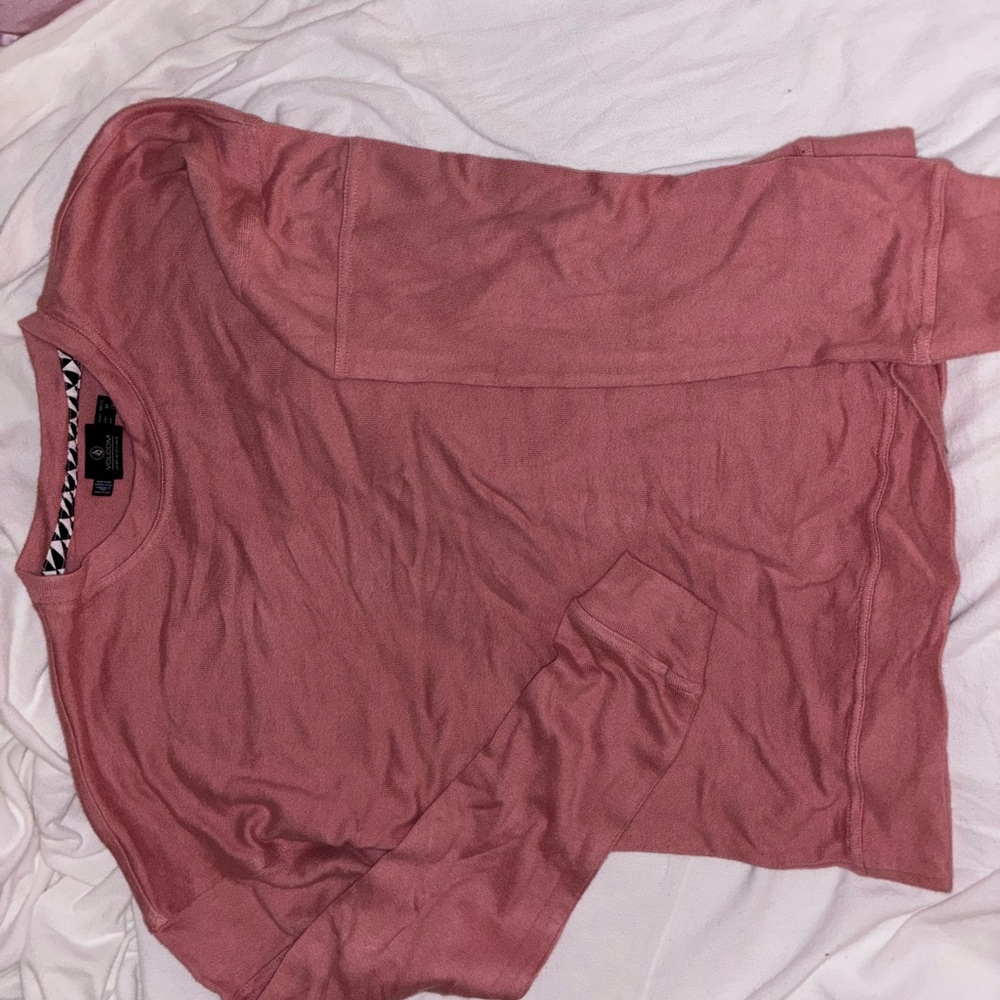 Salmon Long Sleeve Top